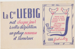 Buvard : La Cie LIEBIG - Potages & Sauces