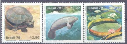 1979. Brazil, Mich.1709-11, National Parks, 3v, Mint/** - Unused Stamps