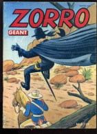 - ZORRO GEANT N°7/13 . EDITIONS DE LA PAGE BLANCHE 1986 . - Zorro