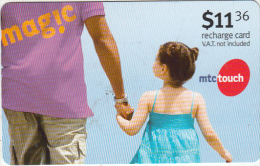 LEBANON - Father & Child, Magic, MTCtouch Recharge Card $11.36, Exp.date 24/10/13, Used - Lebanon
