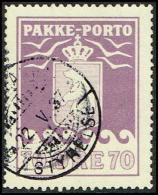 1937. PAKKE PORTO. 70 øre Pale Violet. Andreasen & Lachmann Litho. Perf. 11. Steel Canc... (Michel: 13) - JF171367 - Parcel Post