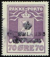 1930. PAKKE PORTO. 70 øre Violet. Thiele. Perf 11 ½. GRØNLANDS STYRELSE. (Michel: 10A) - JF171333 - Parcel Post