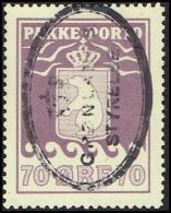1937. PAKKE PORTO. 70 øre Pale Violet. Andreasen & Lachmann Litho. Perf. 11. GRØNLANDS ... (Michel: 13) - JF171351 - Spoorwegzegels