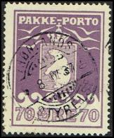 1930. PAKKE PORTO. 70 øre Violet. Thiele. Perf 11 ½. Steel Cancel GRØNLANDS STYRELSE 8.... (Michel: 10A) - JF171362 - Parcel Post