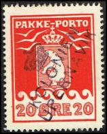 KOLONIEN UPERNAVIK On 1937. PAKKE PORTO. 20 øre Red. Schultz. Perf 10 3/4. (Michel: 9B) - JF171413 - Colis Postaux