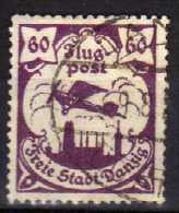 Danzig 1921 Mi 67 X, Gestempelt, Flugpost / Air Mail [120115XI] - Used