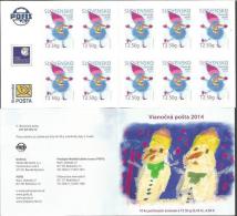 SK 2014-748-9 NEW YEAR, SLOVAKIA, BOOKLET, MNH - Ungebraucht