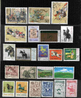 (cl 21 - P10) (lot 1) Chine **, Ob.(ref. Michel Au Dos)  Lot De 22 Timbres - Divers - - Unused Stamps