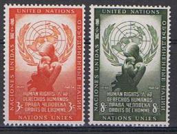Verenigde Naties New York 29 / 30 (**) - Unused Stamps