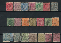 INDE INDIA  1902 - 1935  NICE LOT TB  -- 2 PHOTOS - 1902-11 King Edward VII