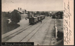 DB3358 - MALUNG - JÄRNVÄGSSTATIONEN - RAILWAY - Suède