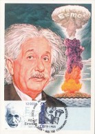 11356- ALBERT EINSTEIN, SCIENTIST, MAXIMUM CARD, 2005, ROMANIA - Albert Einstein