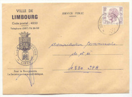 Commune De LIMBOURG - Enveloppe Affranchie 3,25 Frs  *COB 1753* - Oblitération DOLHAIN-LIMBOURG - Autres & Non Classés