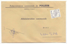 Commune De POLLEUR - Enveloppe Affranchie 6,5 Frs  *COB 1744* - Oblitération THEUX - Other & Unclassified