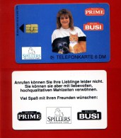 GERMANY: K-845 03/92  "Spillers" For Cats & Dogs. Rare (4.000ex) Used - K-Series: Kundenserie