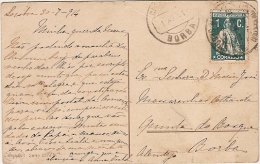 Portugal & Bilhete Postal , Lisboa, Borba 1914 (144) - Storia Postale