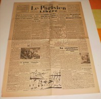 Le Parisien Libéré Du 12 Septembre 1944. (La Résistance Alsacienne…) - Français