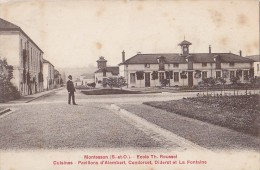 Montesson 78 - Ecole Th. Roussel - Cuisines Pavillons - Cachet 1924 Montesson Broue Eure Et Loir - Laiterie De Marolles - Montesson