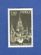 1977 N° 1939  CATHÉDRALE DE BAYEUX  NEUF ** GOMME - Ongebruikt