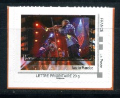 Jazz In Marciac .  Adhésif Neuf ** . Collector " MIDI PYRENEES  " 2010 - Collectors