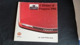 Audi: A History Of Progress 1986 - Motoren