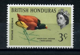 BRITISH  HONDURAS   1962    Various Designs  3c  Northern  Jocana     MH - British Honduras (...-1970)