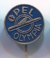 OPEL OLYMPIA - Car, Auto, Vintage Pin, Badge - Opel