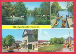 159184 / Königs Wusterhausen - Town  Dahme Spreewald  , CAR SHIP , BOAT , - Germany Deutschland Allemagne Germania - Dahme