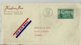 =USA CV 1954 - 2c. 1941-1960 Lettres