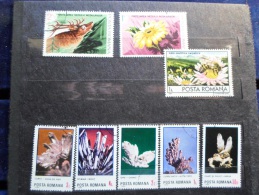 Romania  Used Stamps  Minerals - Nature Protection  1984-85     J40.2 - Oblitérés