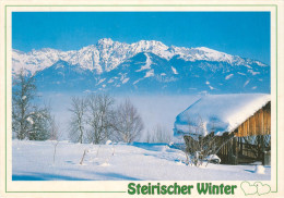 AK Steiermark Gesäuse Steirischer Winter Ennstal Österreich Schnee Snow Austria Autriche Ennstaler Alpen Ansichtskarte - Gesäuse