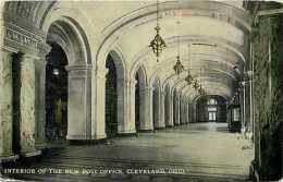 235101-Ohio, Cleveland, Post Office, Interior View, Braun Post Card Company No R-20431 - Cleveland