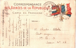 CPA Correspondance Armées 1915, A1. Cachet Trésor Et Postes Secteur 8 - Sonstige & Ohne Zuordnung