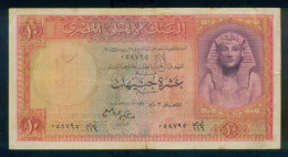 EGYPT / 10 POUNDS / P 32 / 3 MAY 1960  / NM : 116 / SIG. ABD EL HAKIM EL-REFAY - Egypt