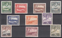 Antigua MNH 1938, 10 Values, Upto 5s, Excellent Condition, Cat., Above £70.00, KG VI  Series - 1858-1960 Colonia Británica