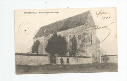 Cp , 77 , LONGUEVILLE , Ancienne église De LOURPS , Voyagée 1906 - Other & Unclassified