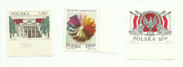 Pologne  N°3509, 3511, 3513 Neufs - Unused Stamps