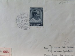 B/41157    LETTRE   RECOMM.  1937 - Briefe U. Dokumente