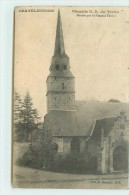 CHATELAUDREN - Chapelle N.D. Du Tertre, Fondée Par Saint Vincent Ferrier (cachet Militaire Au Dos De La Carte) - Châtelaudren