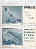 BUVARD Ascension Montagne  Alpinisme Photo Tairraz Mer De Glace Du Chapeau Chamouny Aveyron En Cévennes J F MILLET - Collections, Lots & Series