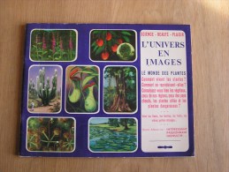 L' UNIVERS EN IMAGES Le Monde Des Plantes Hemma Album Chromos Complet Nature Vignettes Trading Card Vignette Chromo - Album & Cataloghi