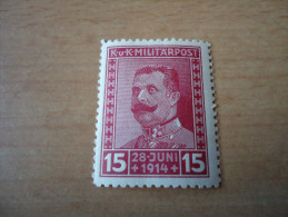 Österreich: KuK Militärpost  1914 Franz Ferdinand - Nuovi