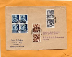 Germany 1947 Cover Mailed To USA - Other & Unclassified