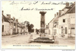 BRUERE ..-- 18 . CHER ..-- Le Centre De La France . 1903 Vers BRUXELLES . - Saint-Amand-Montrond