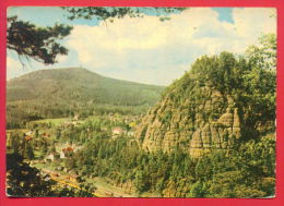 159268 / ZITTAUER GEBIRGE , BLICK NACH KURORT OYBIN MIT BERG OYBIN UND HECHWALD - Germany Allemagne Deutschland Germania - Oybin