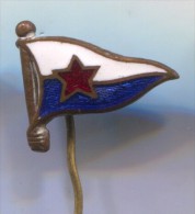 Rowing, Kayak, Canoe - Yugoslavia, Vintage Pin, Badge, Enamel - Rowing