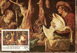 CARTA POSTALE NUMERATA FDC MARCO NICOLAIE FRANS SNYDERS 1969 - Rembrandt