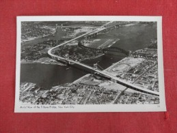 New York> New York City  RPPC Aerial View Triboro Bridge ---- ----------- Ref  1660 - Manhattan