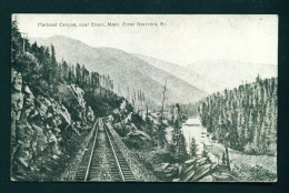 USA  -  Flathead Canyon Near Essex  Vintage Postcard  Unused As Scan - Altri & Non Classificati