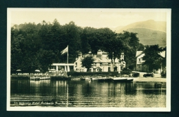 ENGLAND  -  Ambleside  Wateredge Hotel  Unused Vintage Postcard As Scan - Ambleside